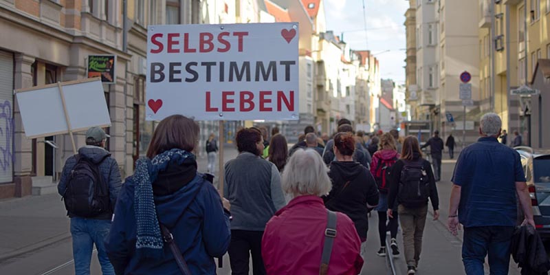 Montagsdemo am 30.5.2022